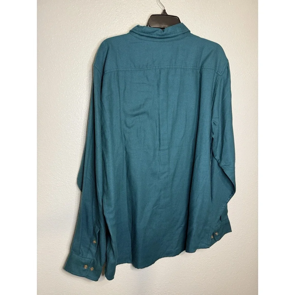 NWT Marmot Fairfax Flannel Shirt Men's XL Dark Jungle Lightweight $75 - Picture 7 of 7